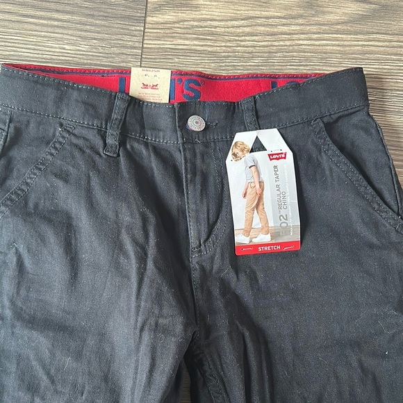 Levi's Black Straight Leg Jeans Timeless Design - Picture 4 of 8